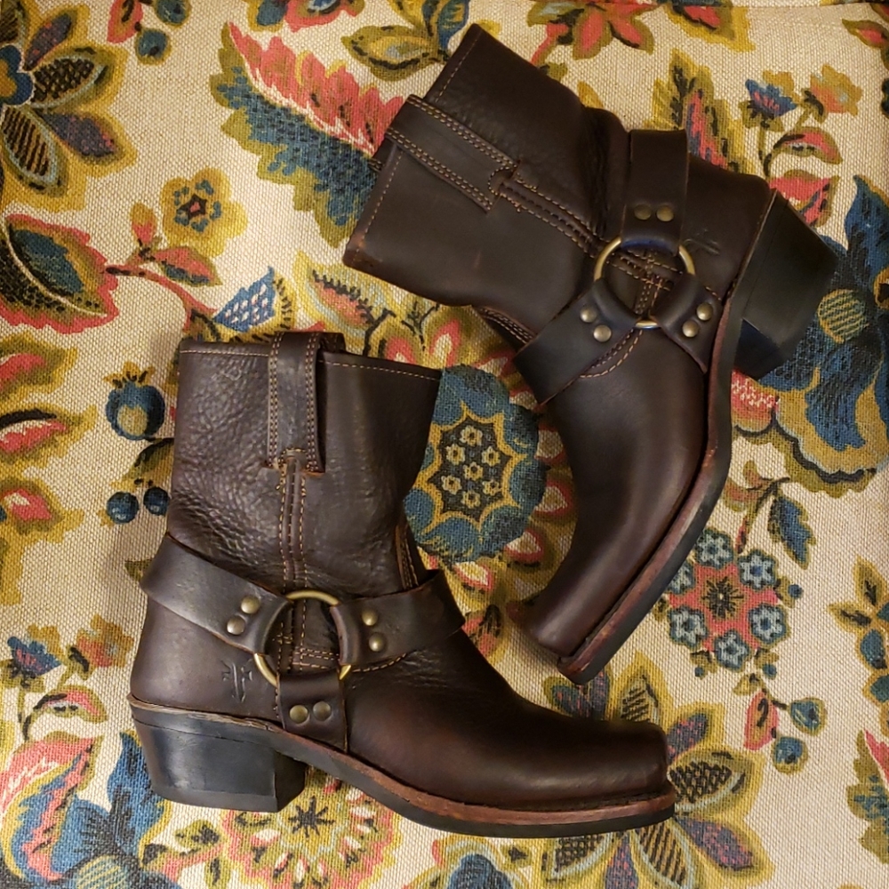 Frye Moto Harness Boot